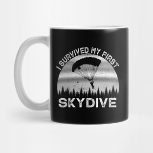 I Survived My First Skydive Mug